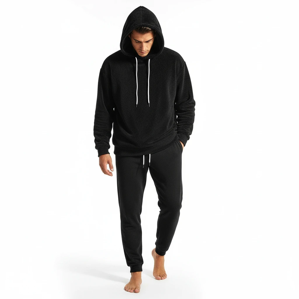 Fashion Fleece Sweater And Pants Set