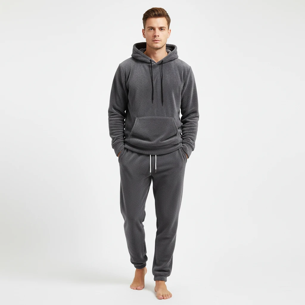 Fashion Fleece Sweater And Pants Set