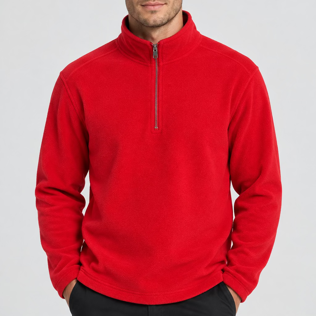 Men's Polar Fleece 1/4 Zipper - 337106