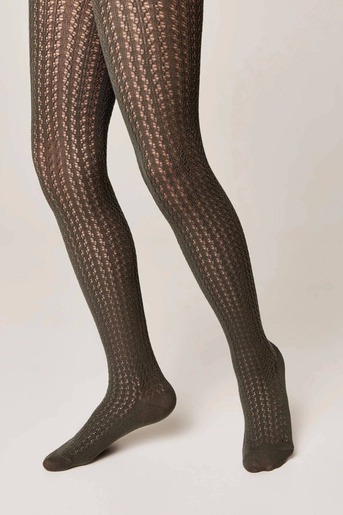 Conte-Kids Cotton Tights Miss 618 - Mesh Pattern